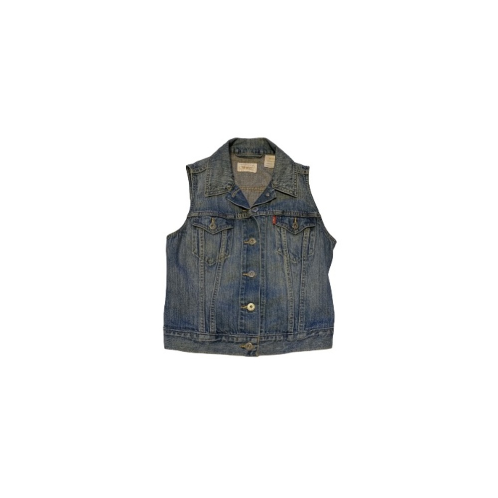 Levi’s Red Tab Blue Denim Vest - Women’s Size Small